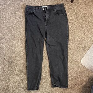 Abercrombie & Fitch Black Denim Jeans
